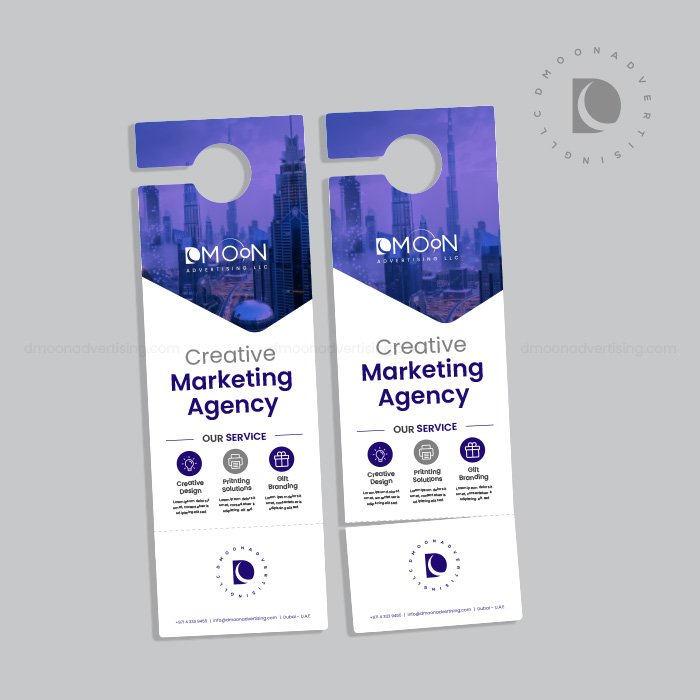 Perforated Tear Off Door Hangers